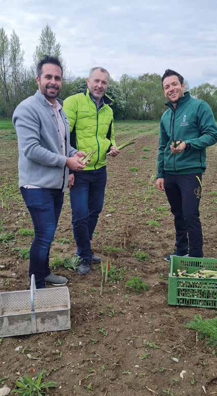 Besuch bei Landwirten